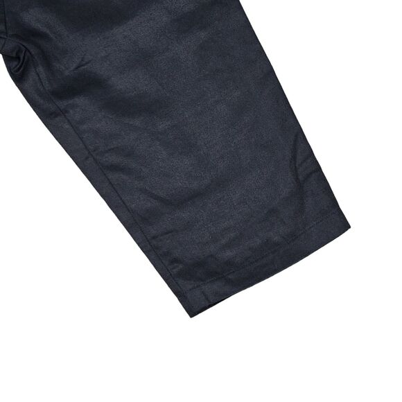 OAK NYC Mens Size XS Belted‎ Drop Crotch Panel Pants Cropped Black New With Tags - Picture 4 of 8